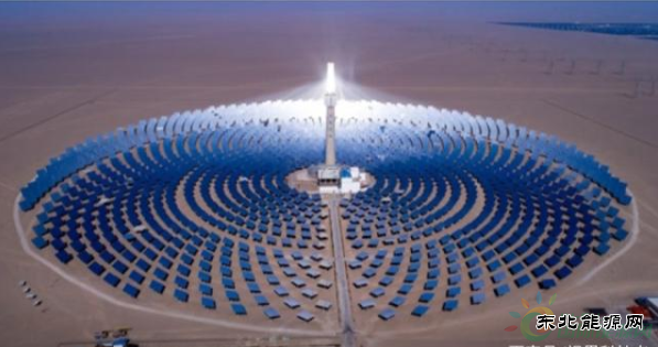甘肃特殊发电站：沙漠中的镜子