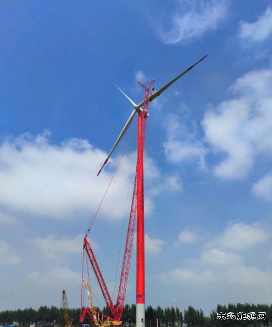 100MW！亚洲陆地最高风电机组全容量并网发电