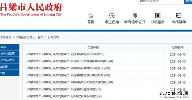 煤炭大县后遗症渐发：山西柳林或变为吕梁污染大县