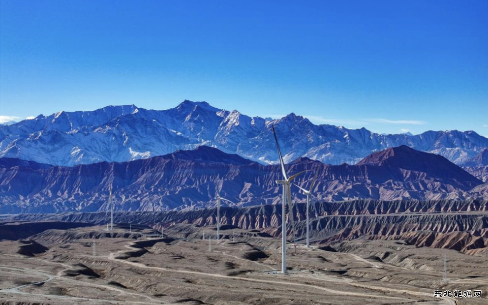 我国西北地区海拔最高风电场全容量并网发电