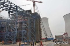 天津北疆二期扩建工程C9输煤栈桥全线贯通