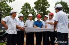 江西昌九城际铁路公司：董事长陈乃武到中铁21局昌赣12标检查工程