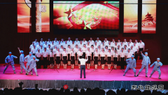 兴凯湖电业局：组织参加农管局“再唱红歌献给党”大合唱活动