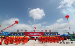 江西昌赣客专铁路最大规模轨道板场正式投产