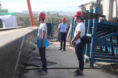 乌鲁木齐东二环二标一分部开展防坠落和机械设备专项检查