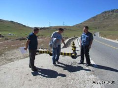 布尔津路政海事局“三会三节”期间狠抓  隐患排查工作