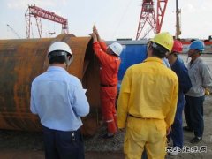 曹妃甸百万：循环水管制作工艺现场评比