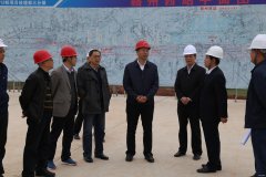 江西昌九城际铁路公司：新任董事长、总经理莅临昌赣客专12标工地