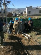 金钟供电所紧急抢修10千伏故障电缆恢复市民用电