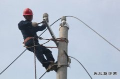 太康县供电公司：春光里    施工忙