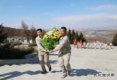 大唐鸡西热电有限责任公司：缅怀先烈，坚定理想信念