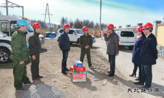 兴凯湖电业局：工会主席唐文德慰问春检一线工作人员