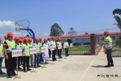 珠海市香海大桥TJ4标开展消防应急演练