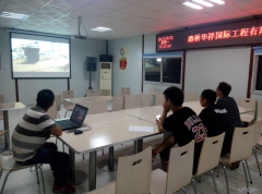 湖南湘潭滨江工程市政分部进行起重吊装司机安全培训