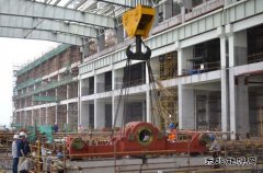 河北省最大火电机组汽机主设备安装开始