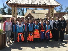 筑梦起航、水上安全知识进走进祖国最西北的蒙古小学