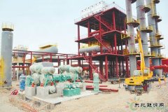 鲁玉公司液化石油气加工项目完成土建工程安装配套设备