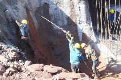 福建：兴泉铁路兴宁4标二分部“三九”连寒施工忙