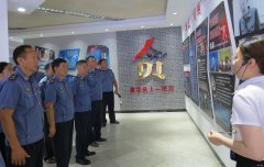 云南西双版纳路政支队纪委组织党员干部参观州反腐倡廉警示教育基