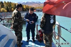 布尔津地方海事局开展节前安全检查