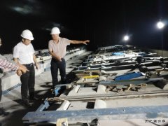 中铁二十一局：四公司工会主席李奇现场慰问昌赣客专夜班职工