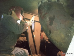 金佳矿选煤厂更换3363入料管