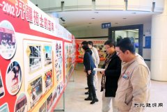七台河公司开展“砥砺奋进 英皇体育的二十年”图片展活动
