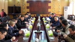 盘江股份公司党群工作考核组到月矿检查2018年度党建工作