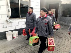 图片新闻：潞安焦化新春慰问退伍军人