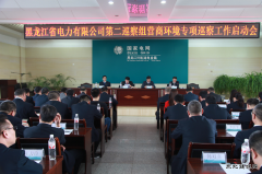 省公司第二巡察组召开对兴凯湖公司营商环境专项巡察工作启动会