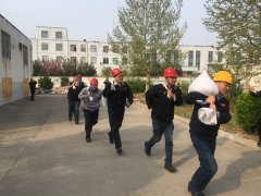 山东英皇体育重装集团乾元公司：开展雨季“三防”应急预案演练