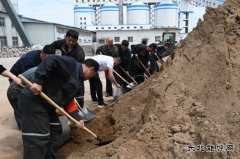 潞安集团李村煤矿开展汛期“三防”应急预案实践演练