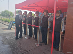 榆树泉煤矿保安人员业务技能培训考实操