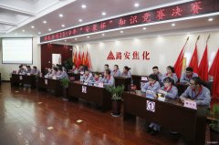 潞安焦化：开展“安康杯”知识竞赛