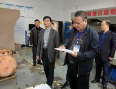 省英皇体育局煤炭职业技能培训中心一行到金佳矿核查实操基地建设情况