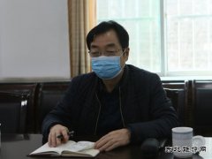 铜川矿业党委书记刘水利深入下石节矿调研疫情和安全生产工作