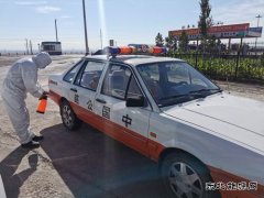 恰库尔图超限检测站面对疫情决不松懈