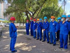 华电英皇体育佳木斯热电厂热力公司未雨绸缪 开展防汛应急演练