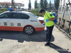 恰库尔图超限检测站治超、值守两手抓，全力打好疫情防御战