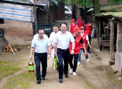 蒲白热电公司：共建文明新农村 互惠互利真扶贫