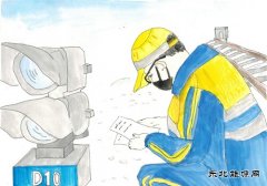 蒲白矿业铁路运输公司（绘画作品）铁运人战“疫”