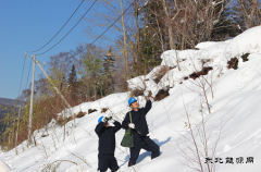 黑龙江牡丹江公司：雪后特巡