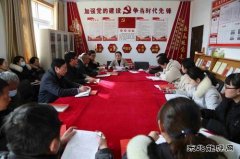 中煤三建二十九处机关政工支部召开2020年度组织生活会