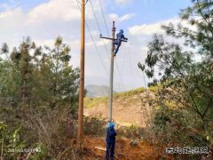 会泽供电局鲁纳供电所开展隐患治理提升供电可靠率