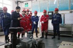 蒲白矿业公司党委书记、董事长问永忠一行到建庄矿业调研指导工作