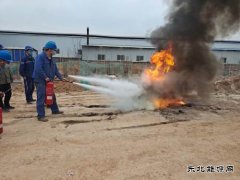陕煤蒲白热电公司：消防知识常抓不懈   安全演练警钟长鸣