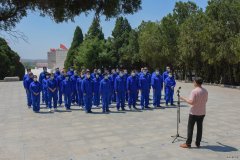 航锦科技组织高管和中层干部赴塔山阻击战纪念馆参观学习