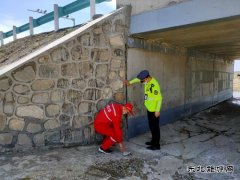 富蕴执法大队联合多部门对公路桥梁、隧道、涵洞开展全面“体检”