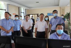 渭南市委常委、统战部部长、政法委书记樊存弟到西固煤业调研