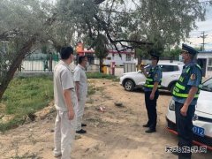 北屯执法大队及时消除安全隐患为人民群众安全出行保驾护航